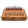 Olive Wood Chess Set With Drawer | Personalized Gift | JustTrueArts