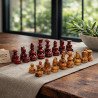 Olive Wood Chess Set With Drawer | Personalized Gift | JustTrueArts